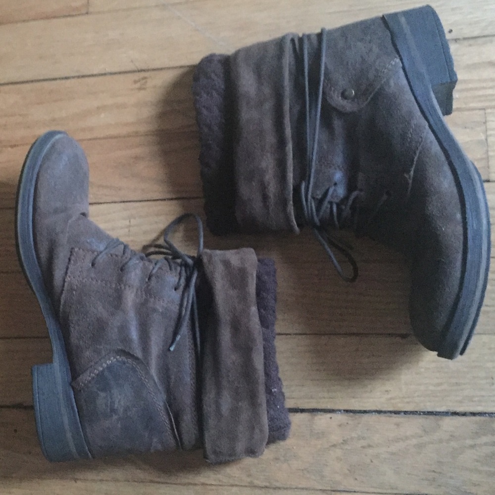 Brown boots